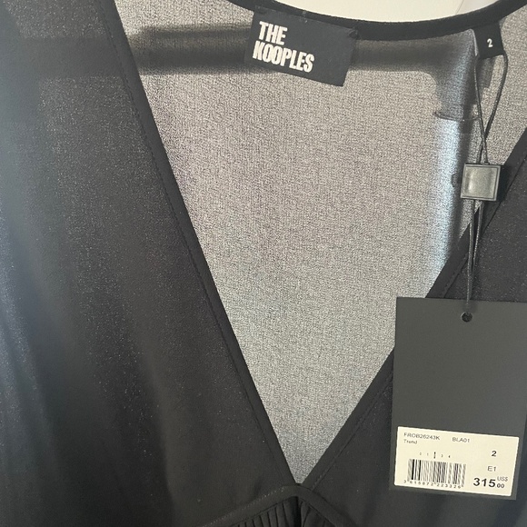 The Kooples - Sleeveless Layered Ruffle Mini Dress - Size 2 (Medium) - Picture 7 of 7